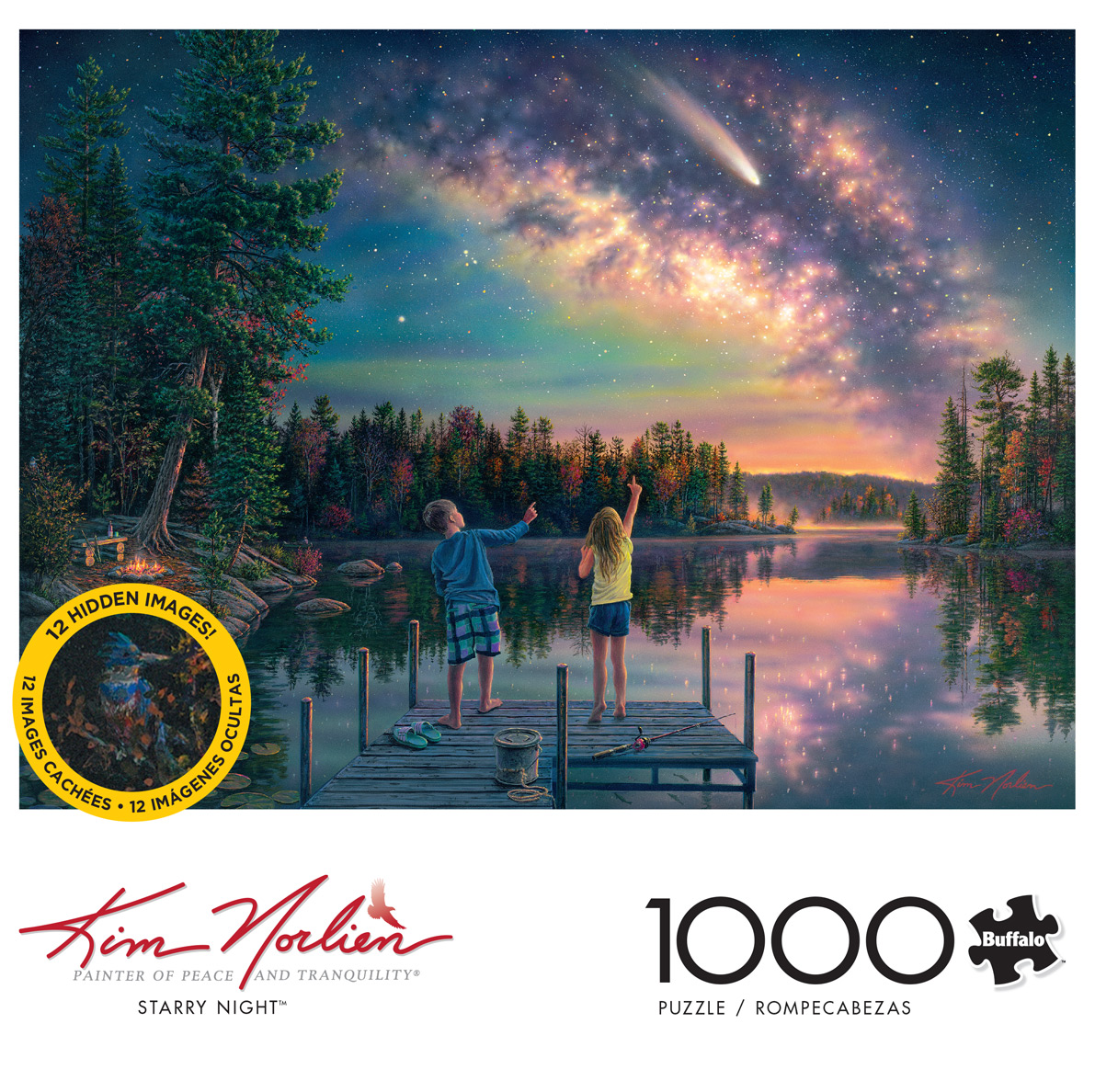 Buffalo Games 1000-Piece Kim Norlien Starry Night Adult Interlocking Jigsaw Puzzle