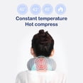 thumbnail image 2 of Electric Heating Neck Massager Shoulder And Neck Massage Pillow Vibration Massage Ems Back Massager Relieve Fatigue Relax Nerves, 2 of 5