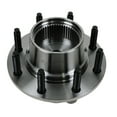 thumbnail image 3 of TRQ Front Wheel Hub & Bearing Left LH or Right RH for 99 Ford F250 F350 SRW BHA53989, 3 of 5