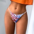 thumbnail image 2 of Harpily 2025 Intimates Clearance G String Printed Panties Women's T Back Underpants Comfort Soft Low Rise, 2 of 5