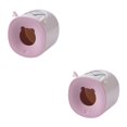 thumbnail image 1 of Yuarrent Soporte para cepillos de dientes, organizador de cepillos de eléctrico de drenaje, soporte de almacenamiento para baño Rosado Cornamenta 2piezas, 1 of 6