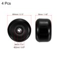 thumbnail image 2 of Uxcell 54mm Skateboard Wheel with Bearings ABEC-9 Street Wheels for Skateboards Cruiser Wheel 85A, Black 4 Pack, 2 of 4