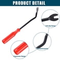 thumbnail image 3 of Unique Bargains 915 Pcs Universal Car Bumper Retainer Clips with Cable Ties and Fasteners Remover Multicolor, 3 of 7