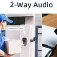 thumbnail image 2 of Timbre Inteligente WiFi 1080P con Vista Amplia, Aplicación Tuya Smart Life, IP65, Resistente Al Agua, con Audio y Videoportero de 2 MP., 2 of 5