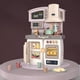 thumbnail image 4 of Juego de cocina de simulación para , educativo con música y luces, juego de cocina para juguetes de aprendizaje de cumpleaños, juego interactivo, Violeta Sunnimix Juego de cocina para niños, 4 of 8