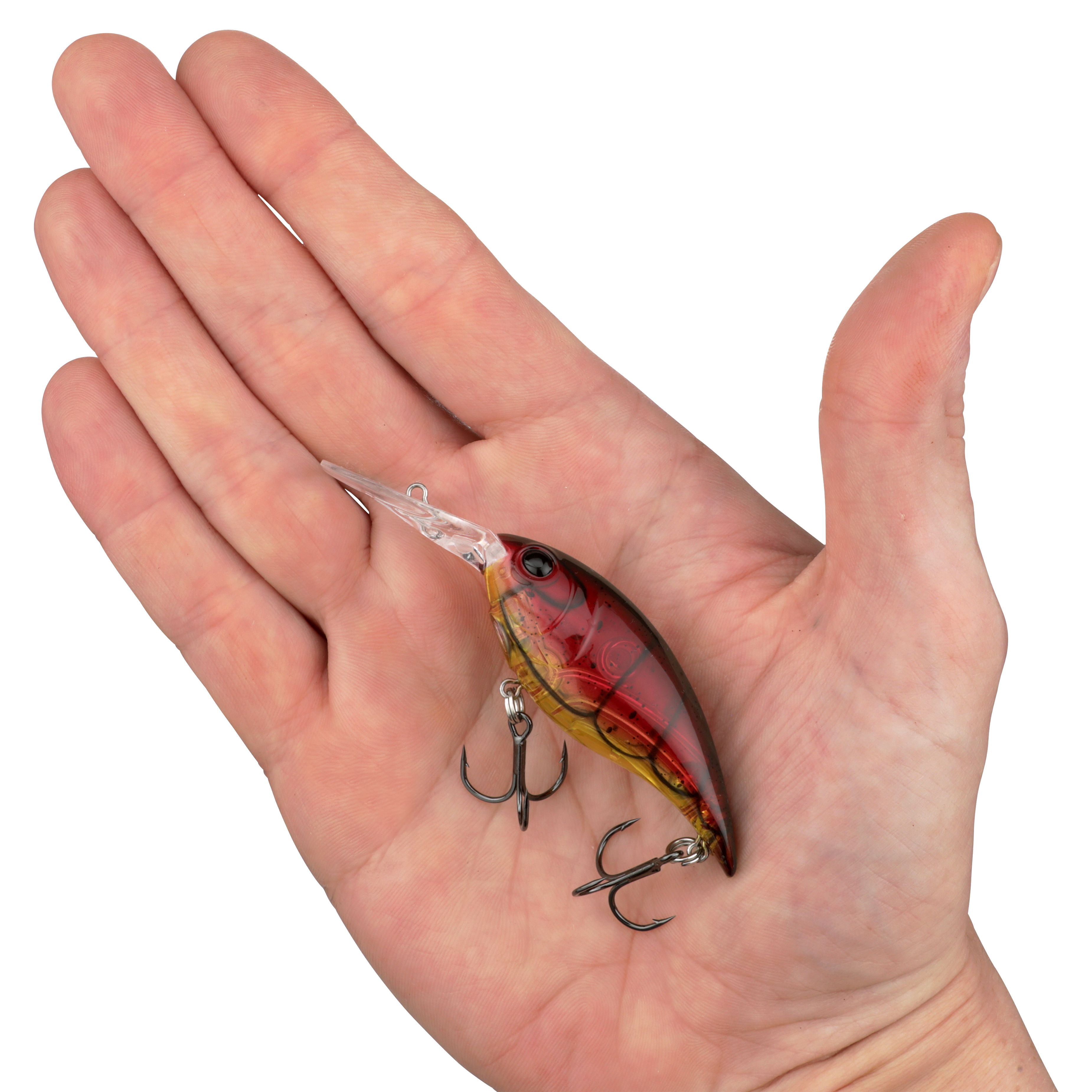 (2 pack) Berkley Money Badger, 6.25, Ghost Red Craw