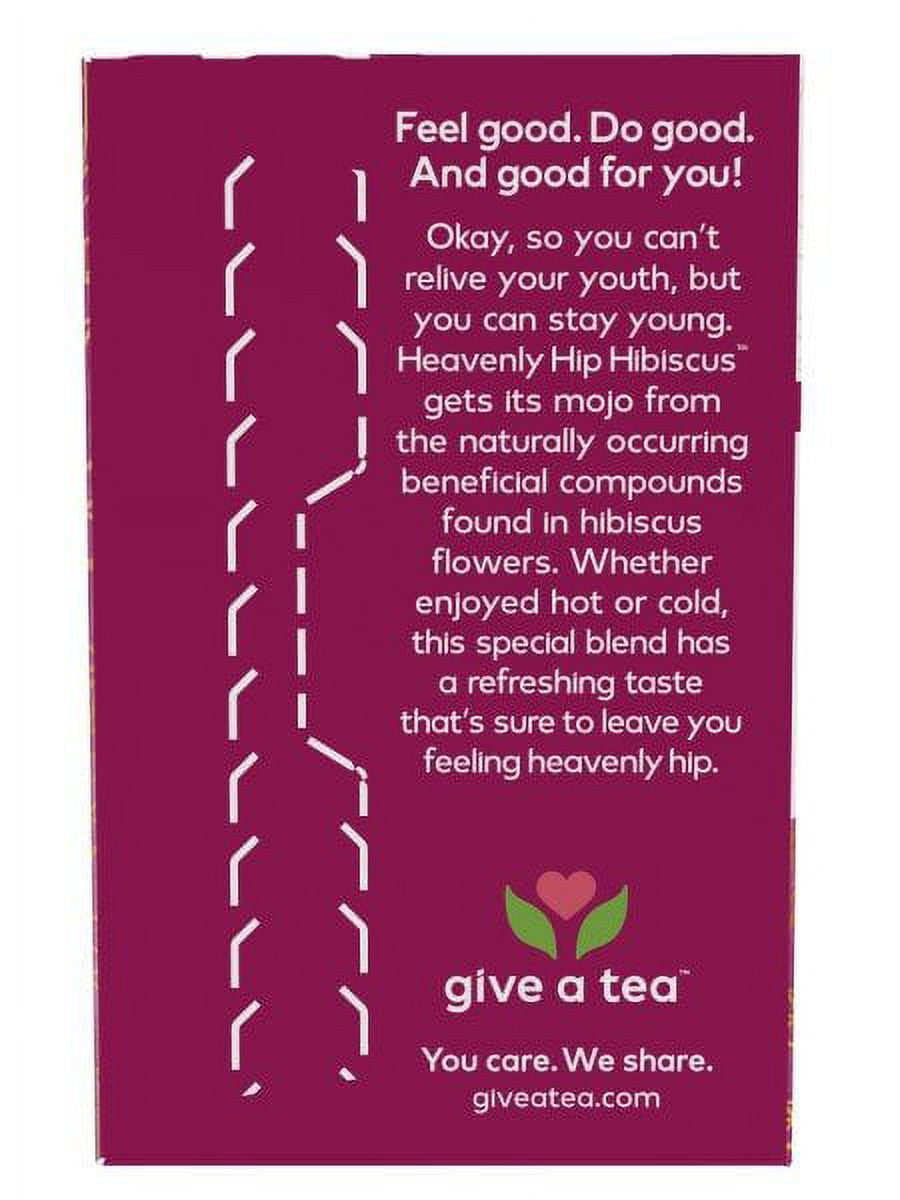 Now Foods Heavenly Hip Hibiscus Caffeine Free 24 Tea Bags Box