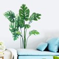 thumbnail image 5 of Leaf Wall Decals Monstera Leaf Tropical Plants Wall Stickers for Living Room, Palm Leaf Wall Posters Natural Green Plants Art Murals Vinyl Wallpaper for Bedroom Nursery Office, 5 of 5