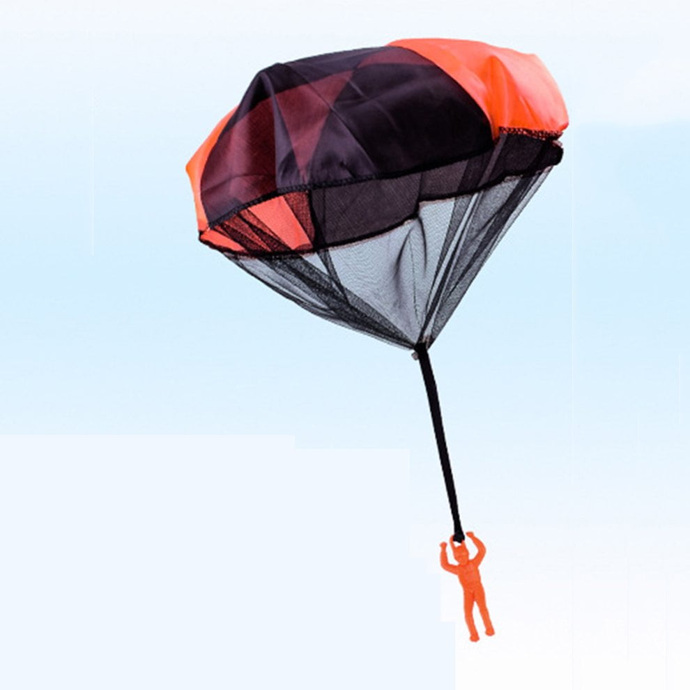 Hand Throwing Mini Parachute Neutral Plastic Funny Toy Kid Outdoor Game