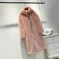 thumbnail image 3 of Winter Warm Coats for Women, Ladies Jackets Faux Coat Furry Faux Jacket Long Sleeve Outerwear, Christmas Gifts for Women Pink S, 3 of 6