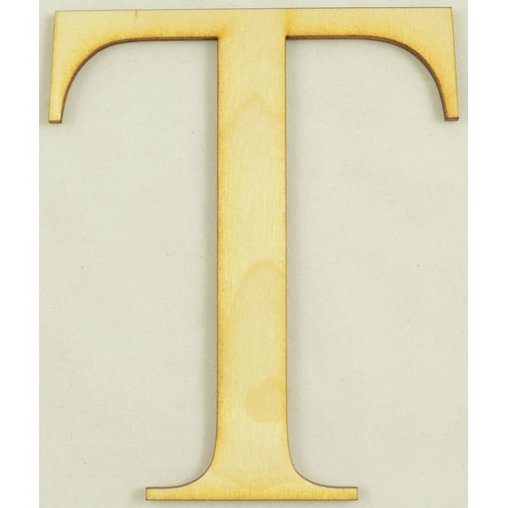 Tau Greek Letter Size:10 Inch Thickness:1/4" Baltic Birch