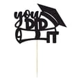 thumbnail image 1 of 2026 Graduation Cupcake Toppers Class of 2026 Cupcake Topper Graduation Decorations Party Supplies Set,Decoration Kit,Balloon Set,Banner Set,Table Decor,Confetti,Party Favors,Event Accessories,Party, 1 of 9