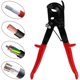 thumbnail image 2 of Ratchet Cable Cutter Heavy Duty Ratcheting Wire Cut Hand Tool Cut Up To 240mm, 2 of 5