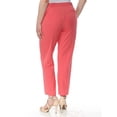 thumbnail image 2 of DKNY $99 Womens New 1172 Coral Slim Fit Ankle Pants 14 B+B, 2 of 2