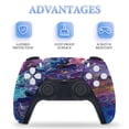 thumbnail image 4 of Unicorn Poop PS5/PS5 Pro/PS5 Slim Digital Disc Skin Sticker For Console And Controller Skins, 4 of 7