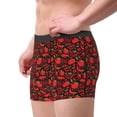 thumbnail image 2 of Pofeuu Tomatoes And Chili Print Men’s Boxer Briefs, Moisture-Wicking Underwear, Regular,Trunk-Large, 2 of 5