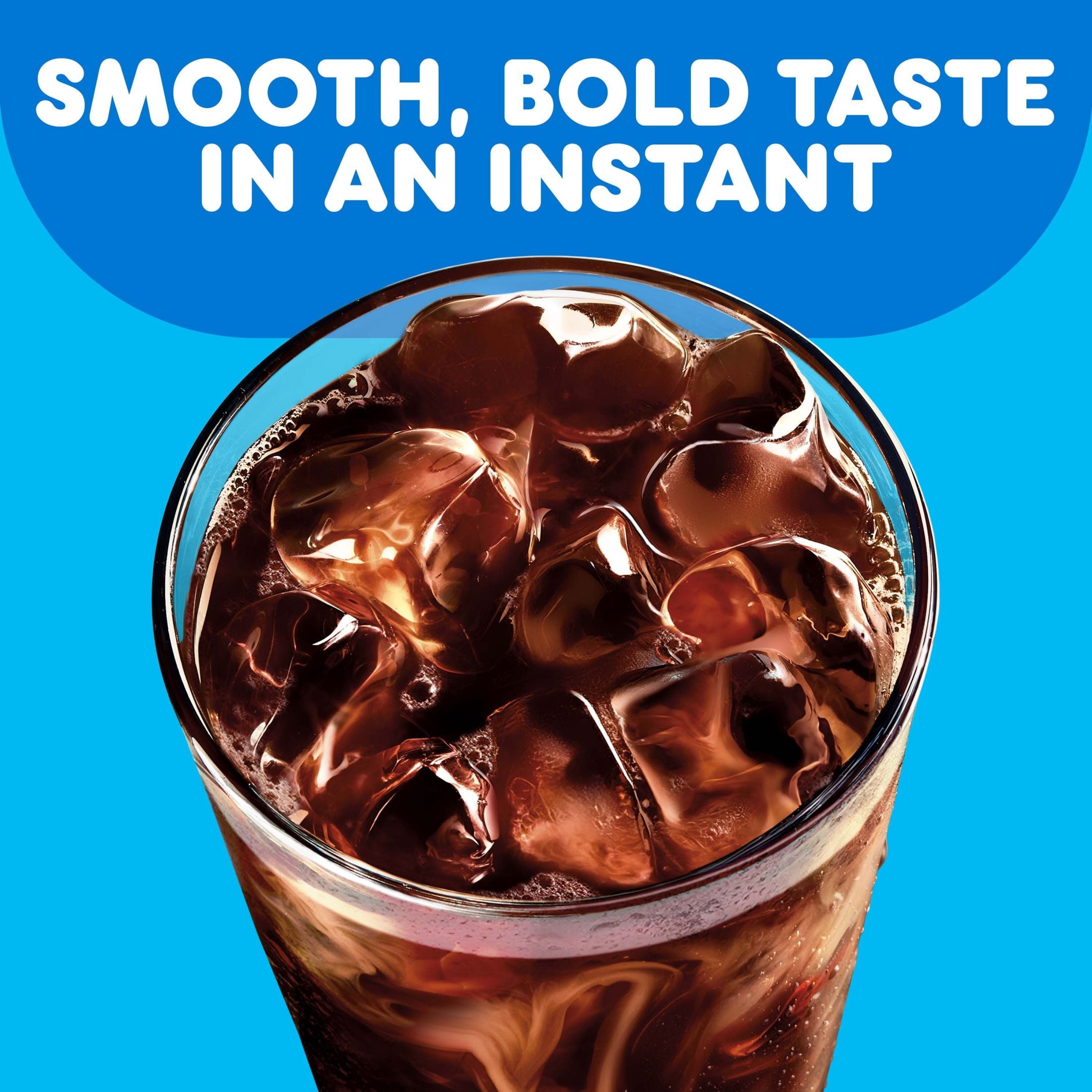 Dunkin’ Cold Iced Coffee, Powdered Instant Coffee Packs, 6 count