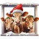 thumbnail image 1 of 5D DIY Taladro Diamante Pintura Ventana Vaca Kit Del 30x30cm, 1 of 9