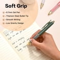 thumbnail image 5 of WUYVCG Back to Schòòl Under $10 Gel Pens 0.7mm Retractable Rolling Gel Pens Refillable Medium Point for Smooth Writing Pack of 5，5ML, 5 of 9