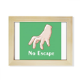 thumbnail image 1 of No Way Out Catch Seize Capture Gesture Desktop Photo Frame Picture Art Decoration Painting 6x8 inch, 1 of 3