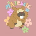 thumbnail image 2 of Women's Pokemon Majestic Bidoof  Graphic T-Shirt, 2 of 3