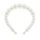 thumbnail image 1 of Diadema de perlas de gran tamaño hecha a mano con cuentas para accesorios para el cabello de adultos, diadema de perlas brillantes, artículo digno de regalo, 1 of 6