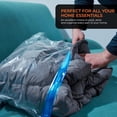 thumbnail image 2 of Bolsas de almacenamiento al vacío Premium con bomba manual para uso en viajes bolsas de compresión selladoras al vacío para edredones, mantas, paquete de 5, 2 of 5