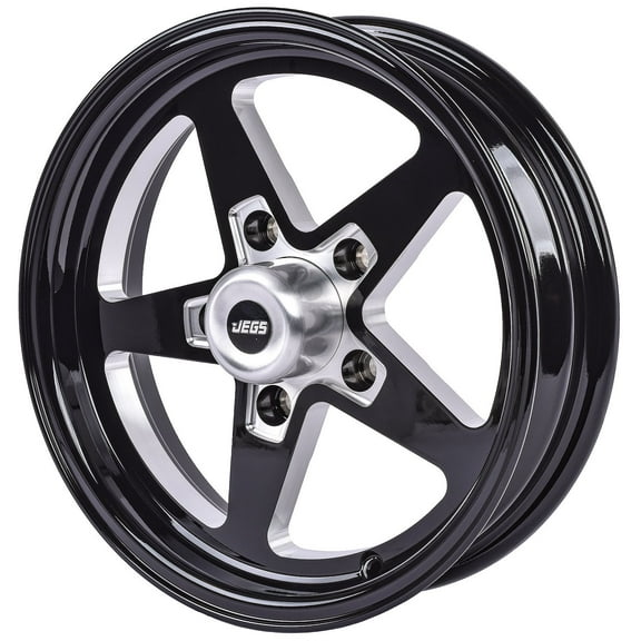 JEGS 681253 SSR Star Wheel Size: 15 x 4 Bolt Pattern: 5 x 5.00 Back Spacing: 1.7