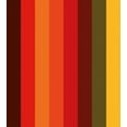 thumbnail image 3 of Abstract Duvet Cover Set, Vertical Striped Color Bands Vibrant Tones Geometric Straight Lines Design, Decorative 3 Piece Bedding Set with 2 Pillow Shams, King Size, Multicolor, by Ambesonne, 3 of 3