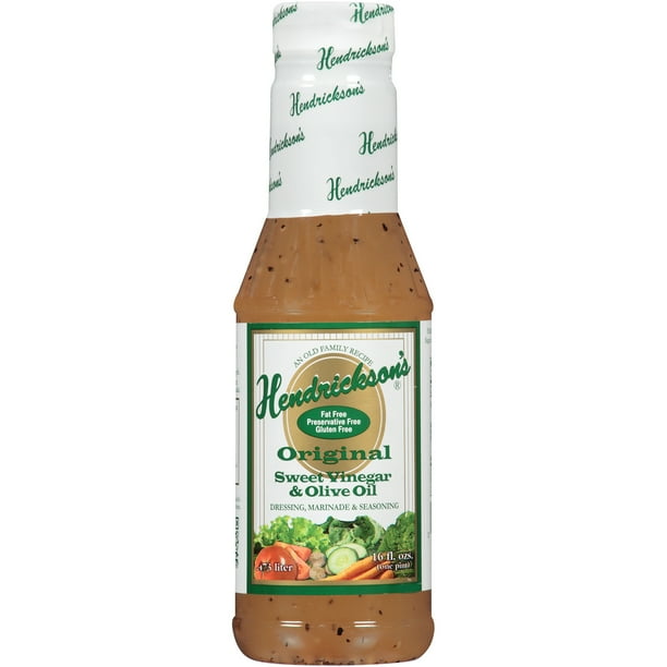 Hendrickson's Original Sweet Vinegar & Olive Oil Dressing, Marinade