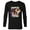 Black, variant on Disney Encanto Mirabel Isabela Luisa Power Trio - Long Sleeve T-Shirt for Men - Customized-Athletic Heather