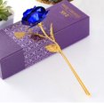 thumbnail image 3 of Rosa Artificial Flor Romántico Día de San Valentín para Boda para Decoración Azul BLESIY Artificial Rose Flower, 3 of 6