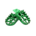 thumbnail image 3 of Estriberas anXin más anchas para bicicleta de cross para KX65 00-23, color verde, 3 of 7