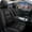 Black, variant on WRWolf Car Seat Covers for Toyota Tacoma 2016-2023: 5 Seat Full Set Faux Leather Seat Covers, 5 Seat Full Set, Black & Grey