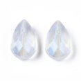 thumbnail image 4 of 100pcs Transparent Acrylic Beads Glitter Powder Teardrop Clear 15x10x7.5mm Hole: 1.2mm for Crafting, 4 of 4