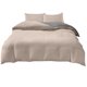 thumbnail image 2 of Juego de cama de 4 piezas de algodón lavado | Poliéster suave y transpirable | Dormitorio individual/matrimonial | Incluye funda nórdica, sábana ajustable y 2 fundas de almohada, 2 of 6
