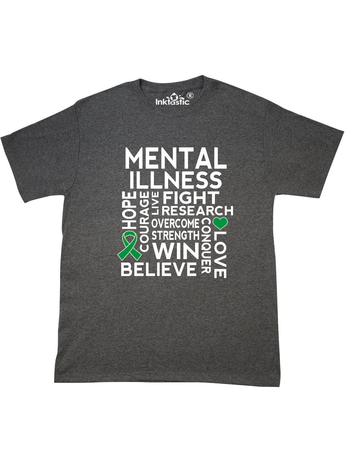 Inktastic Mental Illness Awareness Support T Shirt