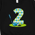 thumbnail image 3 of Inktastic Argyle Golf 2nd Birthday Toddler Sweatshirt, 3 of 4