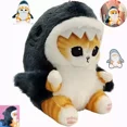 thumbnail image 1 of Gato Gatito Michi De Peluche Kawaii Con Disfraz Diseños 13cm Xishao Juguetes, 1 of 5