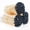 Black, variant on 100Pcs 3'' Decorative Rainbow Matches,Long Wooden Safety Matches for Candles, Candle Matches, Color Matches, Long Wooden Matchsticks Fireplace Matches for Fireplace BBQ Grill