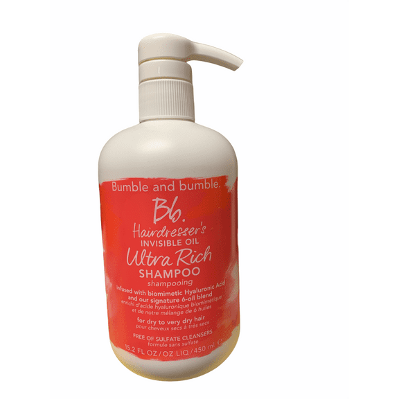 Bumble and Bumble Hairdresser's Invisible Oil Ultra Rich Shampoo 15.2oz/450ml