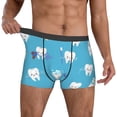thumbnail image 2 of Kdxio Men's Boxer Briefs with Cute Healthy Teeth Print - Comfortable and Breathable Underwear for Everyday Wear, 2 of 7