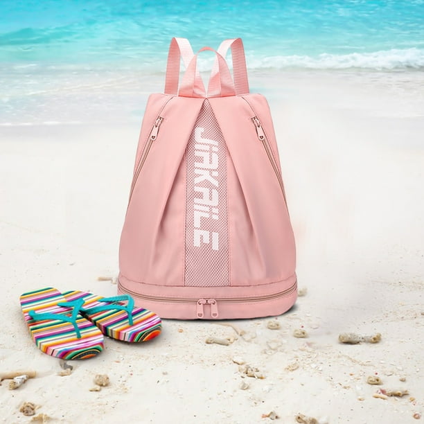 Pink top sports backpack