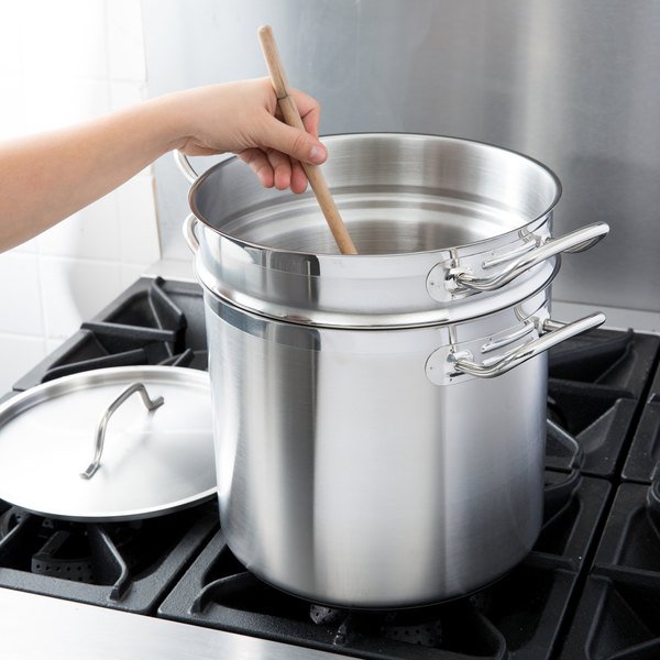 Vigor 12 Qt. Stainless Steel AluminumClad Double Boiler Walmart Canada