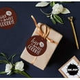 thumbnail image 5 of Inkdotpot Silver Foil Paper Hang Tags Kiss The Miss Goodbye Bridal Shower Favor Tags 100 Pieces, 5 of 6