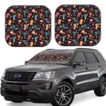 thumbnail image 2 of Daiia Cute Animals 2PCS Car Windshield Sun Shade, Foldable Sun Shield for Car Front Window, Auto Sun Blocker Visor Protector Universal for Truck SUV Pickup-Medium, 2 of 7