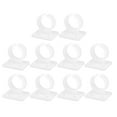 thumbnail image 1 of KAKOWELY clip microphone Universel 10 Pcs Support Micro de Bureau Universel pour Studio à Domicile avec clip microphone Réglable et Support Mural pour Interviews et Karaoké, 1 of 4