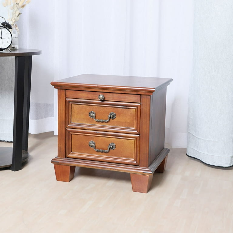 3 Inch Furniture Square Wood Feet Sofa Table Shelves Leg Walnut
