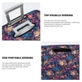 thumbnail image 3 of Yiaed Skull starry sky flower Print Travel Luggage Cover Suitcase Protector Fits 18-32 Inch Luggage Wheel Covers Patterned Elastic Luggage Anti-scratch（No luggage）-Large, 3 of 5
