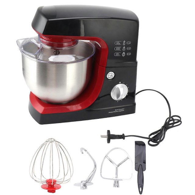 Kitchen Electric Stand Mixer 1000W Multifunctional 220V Large Capacity 5L 8 Speeds Egg Beater Dough Mixer for Daily Use